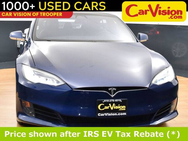 Used 2017 Tesla Model S 75D with VIN 5YJSA1E22HF209341 for sale in Conshohocken, PA