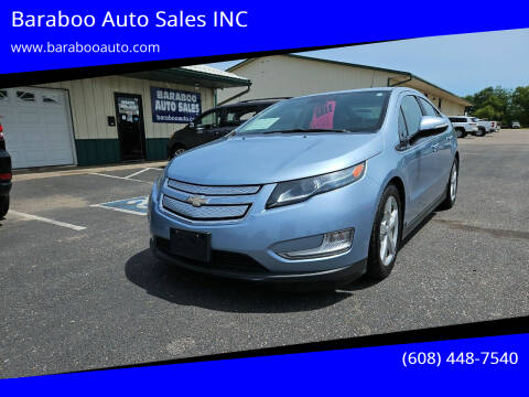 2013 Chevrolet Volt for sale at Baraboo Auto Sales INC in Baraboo WI