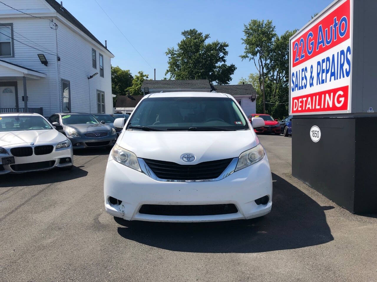 2011 Toyota Sienna for sale at 22 G Auto Sales in Schenectady, NY