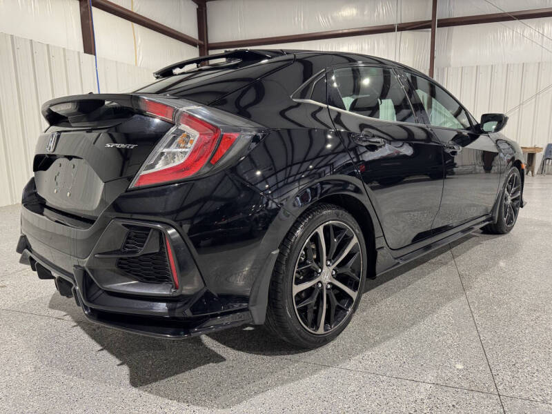 Used 2021 Honda Civic Hatchback Sport with VIN SHHFK7H48MU226412 for sale in Campbellsville, KY