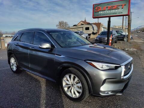 2019 Infiniti QX50 for sale at Sunset Auto Body in Sunset UT