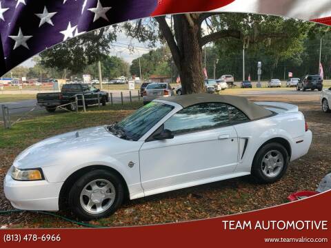 1999 Ford Mustang for sale at TEAM AUTOMOTIVE in Valrico FL
