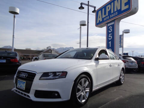 Audi A4 For Sale In Salt Lake City Ut Alpine Auto Sales