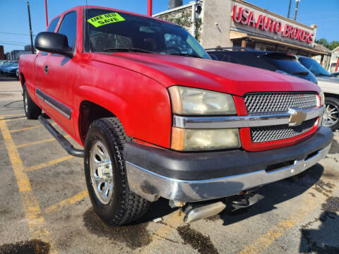 2005 Chevrolet Silverado 1500 for sale at USA Auto Brokers in Houston TX