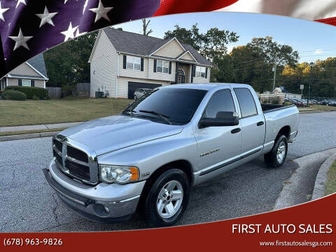 2003 Dodge Ram 1500 for sale at First Auto Sales in Winder GA