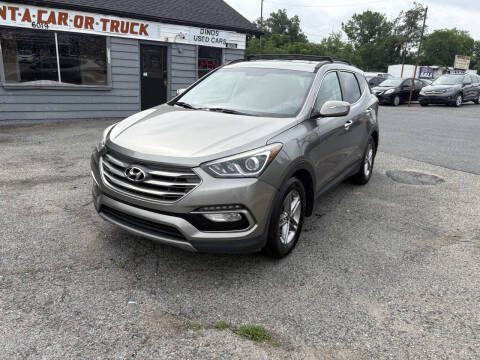 2018 Hyundai Santa Fe Sport for sale at Dino's Used Car Lot in Riverdale Park MD