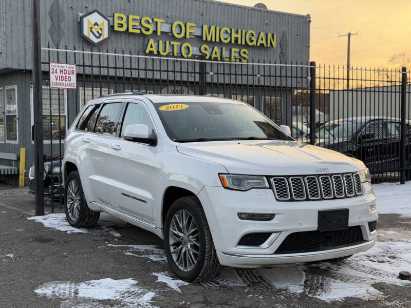 2017 Jeep Grand Cherokee Summit