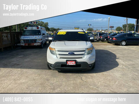 2013 Ford Explorer for sale at Taylor Trading Co in Beaumont TX