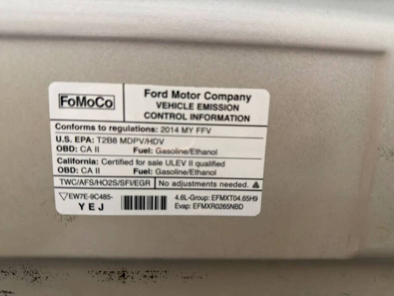 2014 Ford E-Series E-250
