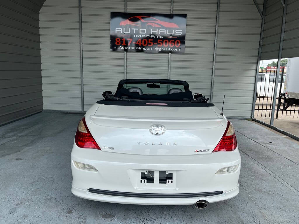 2008 Toyota Camry Solara for sale at Auto Haus Imports in Grand Prairie, TX