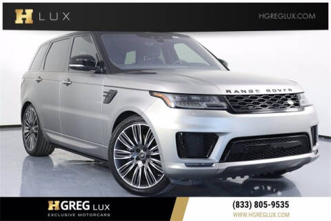 2019 Land Rover Range Rover Sport