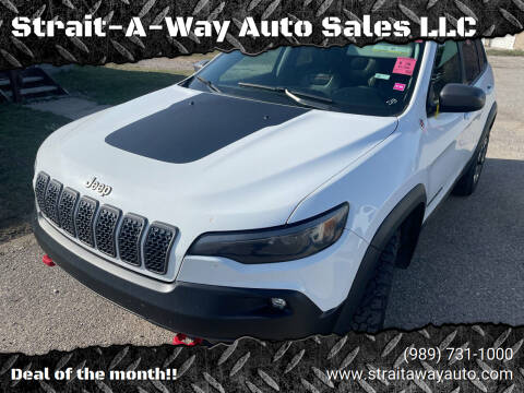 2019 Jeep Cherokee for sale at Strait-A-Way Auto Sales LLC in Gaylord MI