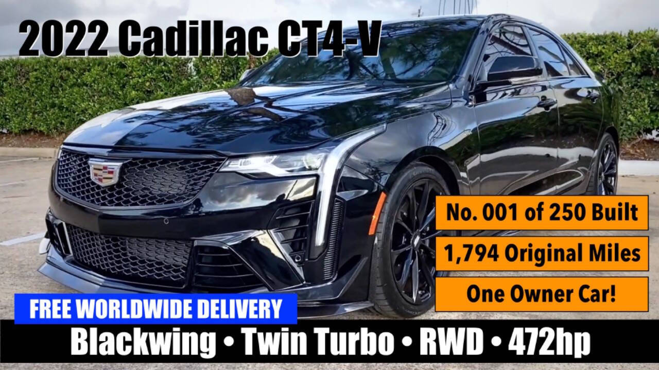 2022 Cadillac CT4-V 1