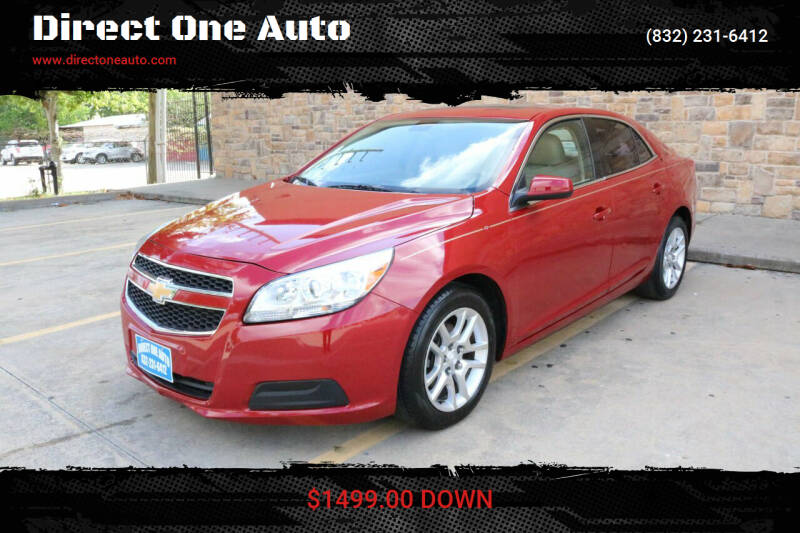 2013 Chevrolet Malibu for sale at Direct One Auto in Houston TX