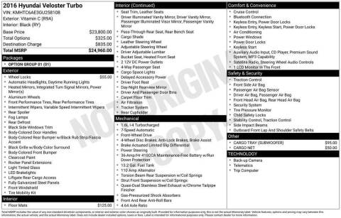 2016 Hyundai Veloster