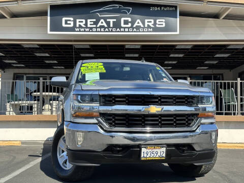 2018 Chevrolet Silverado 1500 for sale at Great Cars in Sacramento CA