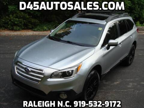 2017 Subaru Outback for sale at D45 Auto Brokers in Raleigh NC