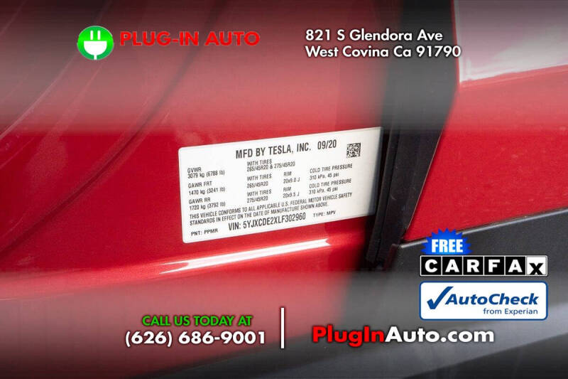 2020 Tesla Model X Long Range