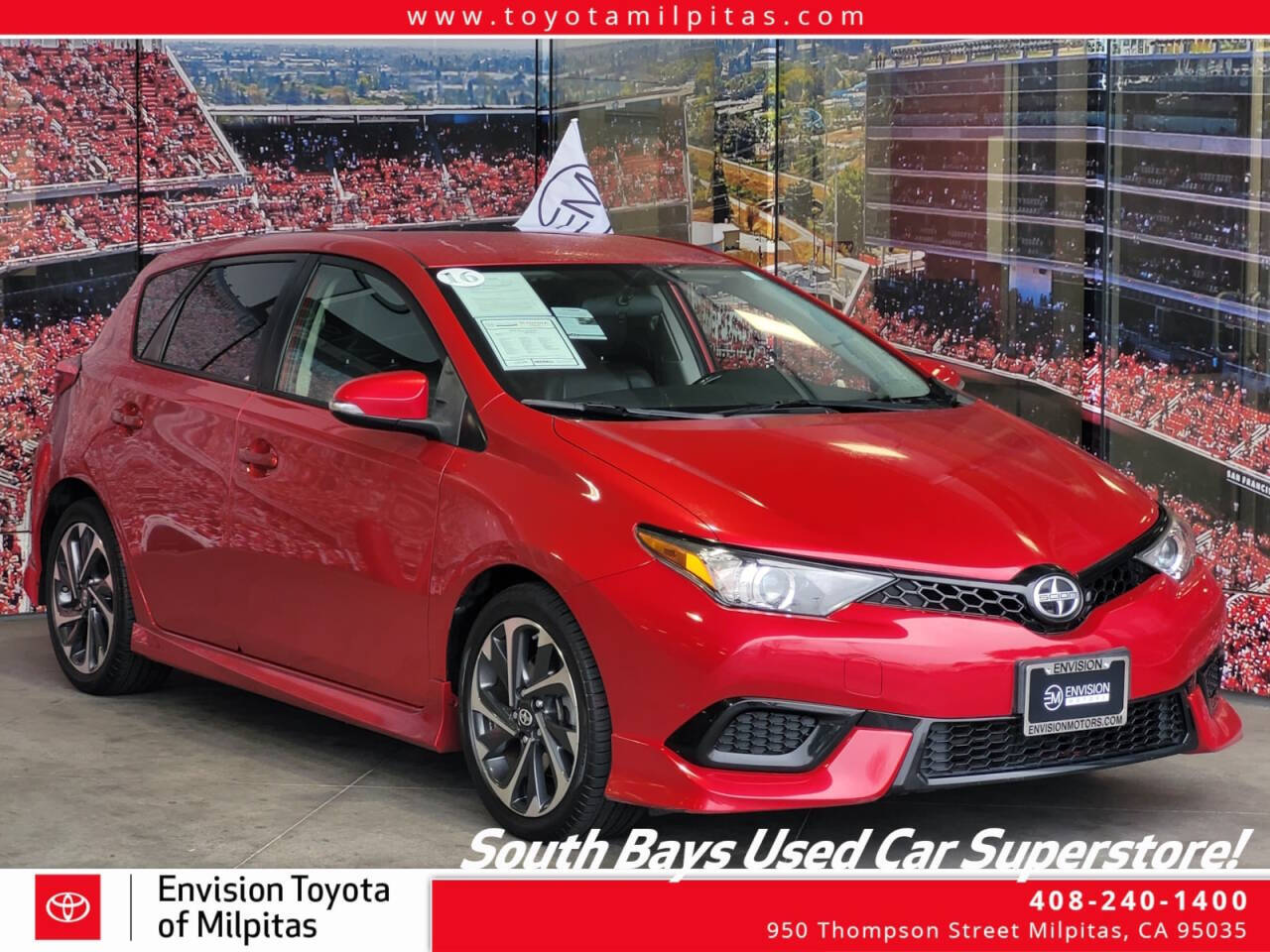 2016 Scion iM for sale at Envision Toyota of Milpitas in Milpitas, CA