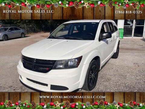 2017 Dodge Journey for sale at ROYAL MOTOR SALES LLC in Dover FL