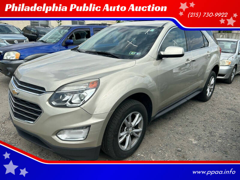 2016 Chevrolet Equinox for sale at Philadelphia Public Auto Auction in Philadelphia PA