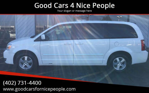 2008 Dodge Grand Caravan for sale at Good Cars 4 Nice People in Omaha NE