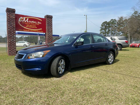 2008 Honda Accord for sale at C M Motors Inc in Florence SC