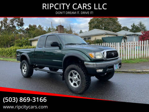2004 Toyota Tacoma for sale at RIPCITY CARS LLC in Portland OR