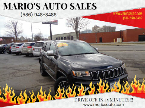 2017 Jeep Grand Cherokee for sale at MARIO'S AUTO SALES in Mount Clemens MI