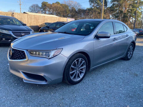 2018 Acura TLX for sale at CRC Auto Sales in Fort Mill SC