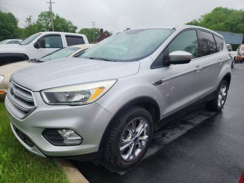 2017 Ford Escape for sale at COLONIAL AUTO SALES in North Lima OH