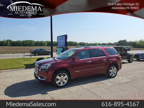 2015 GMC Acadia for sale at Miedema Auto Sales in Allendale MI