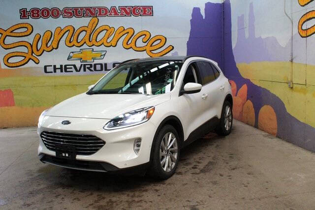 Used 2021 Ford Escape Titanium with VIN 1FMCU9DZ8MUA05763 for sale in Grand Ledge, MI