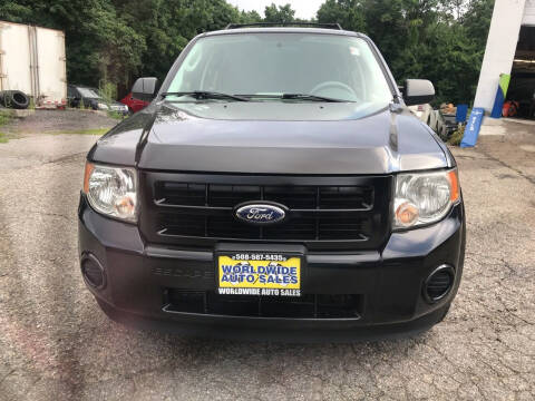2011 Ford Escape for sale at Worldwide Auto Sales in Fall River MA