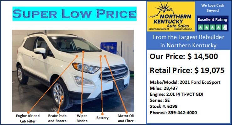 2021 Ford EcoSport SE