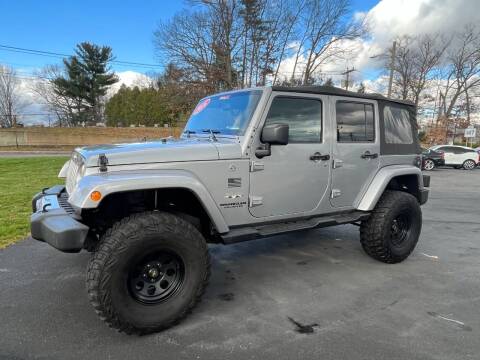 2016 Jeep Wrangler Unlimited for sale at Auto Point Motors, Inc. in Feeding Hills MA