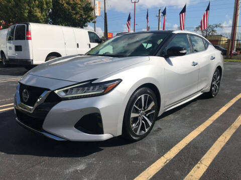 2020 Nissan Maxima for sale at LKG Auto Sales Inc in Miami FL