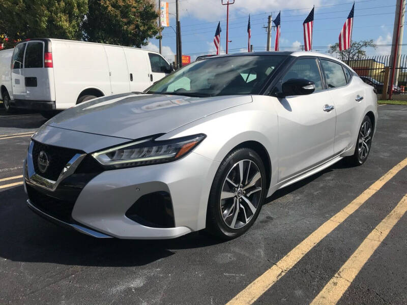 2020 Nissan Maxima for sale at LKG Auto Sales Inc in Miami FL