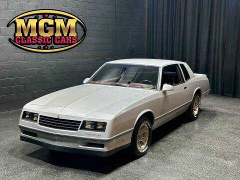 1987 Chevrolet Monte Carlo for sale at MGM CLASSIC CARS in Addison IL