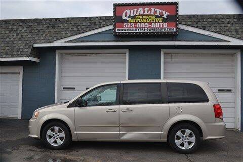 2013 Dodge Grand Caravan for sale at Quality Pre-Owned Automotive in Cuba MO