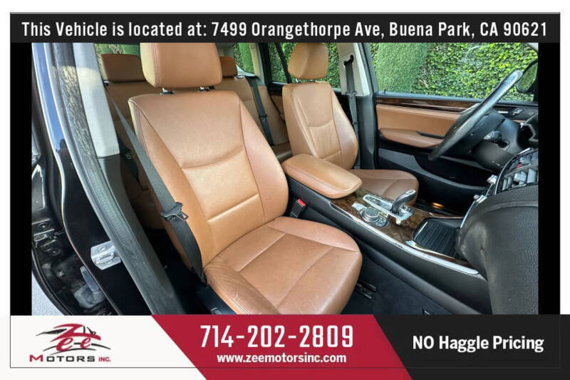 2016 BMW X3 xDrive35i