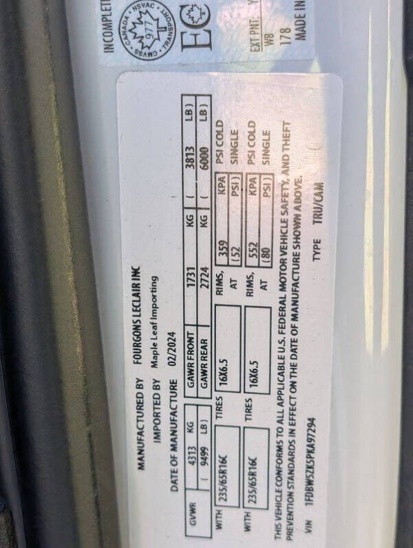 2023 Ford E-Transit 350