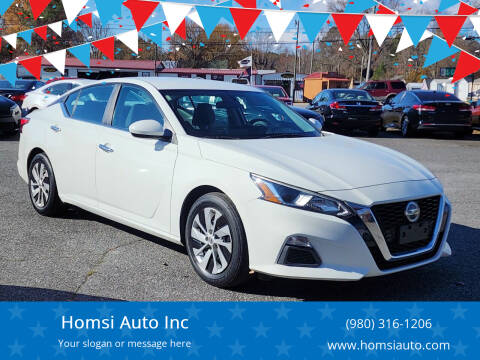 2019 Nissan Altima for sale at Homsi Auto Inc in Kannapolis NC