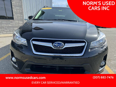 2016 Subaru Crosstrek for sale at NORM'S USED CARS INC in Wiscasset ME