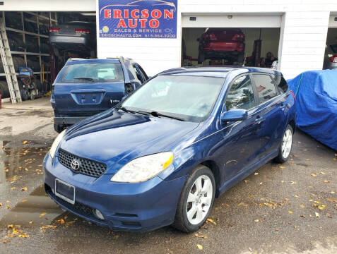2003 Toyota Matrix for sale at Ericson Auto in Ankeny IA