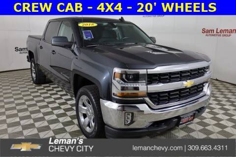 2018 Chevrolet Silverado 1500 for sale at Leman's Chevy City in Bloomington IL