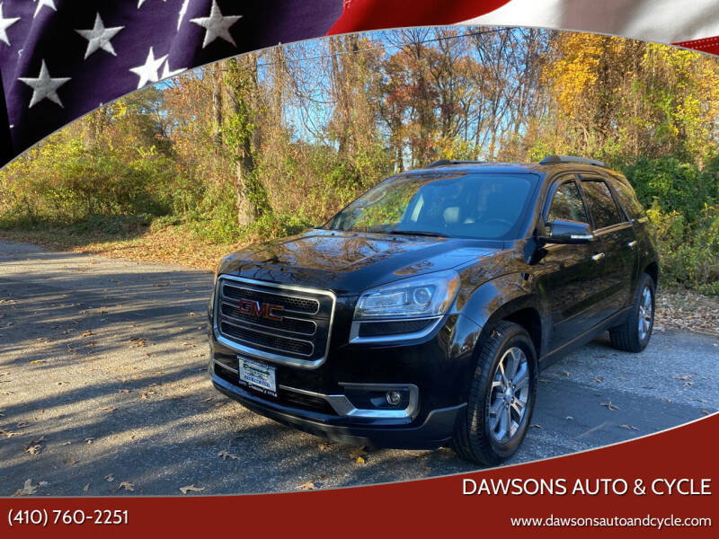 2016 GMC Acadia for sale at Dawsons Auto & Cycle in Glen Burnie MD