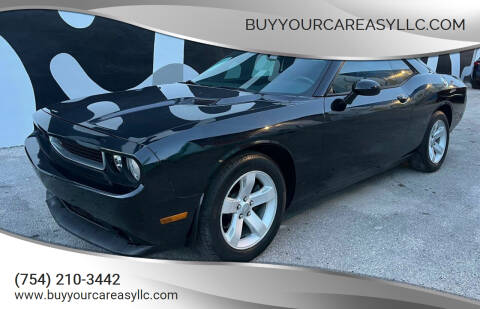 2013 Dodge Challenger for sale at BuyYourCarEasyllc.com in Hollywood FL
