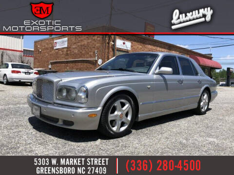 2004 Bentley Arnage for sale at Exotic Motorsports in Greensboro NC