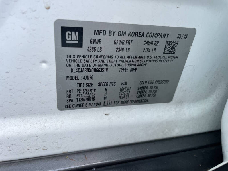 2016 Buick Encore